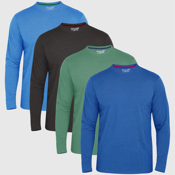 Herren T-Shirts 4er Pack - Baumwolle Extra Weich Bedruckt